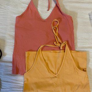 Old Navy halter tops